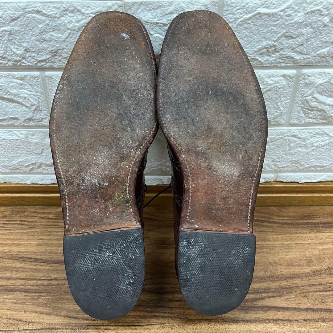 ブルックスブラザーズ　ALDEN シェルコードバン　ウイングチップ　9 1/2