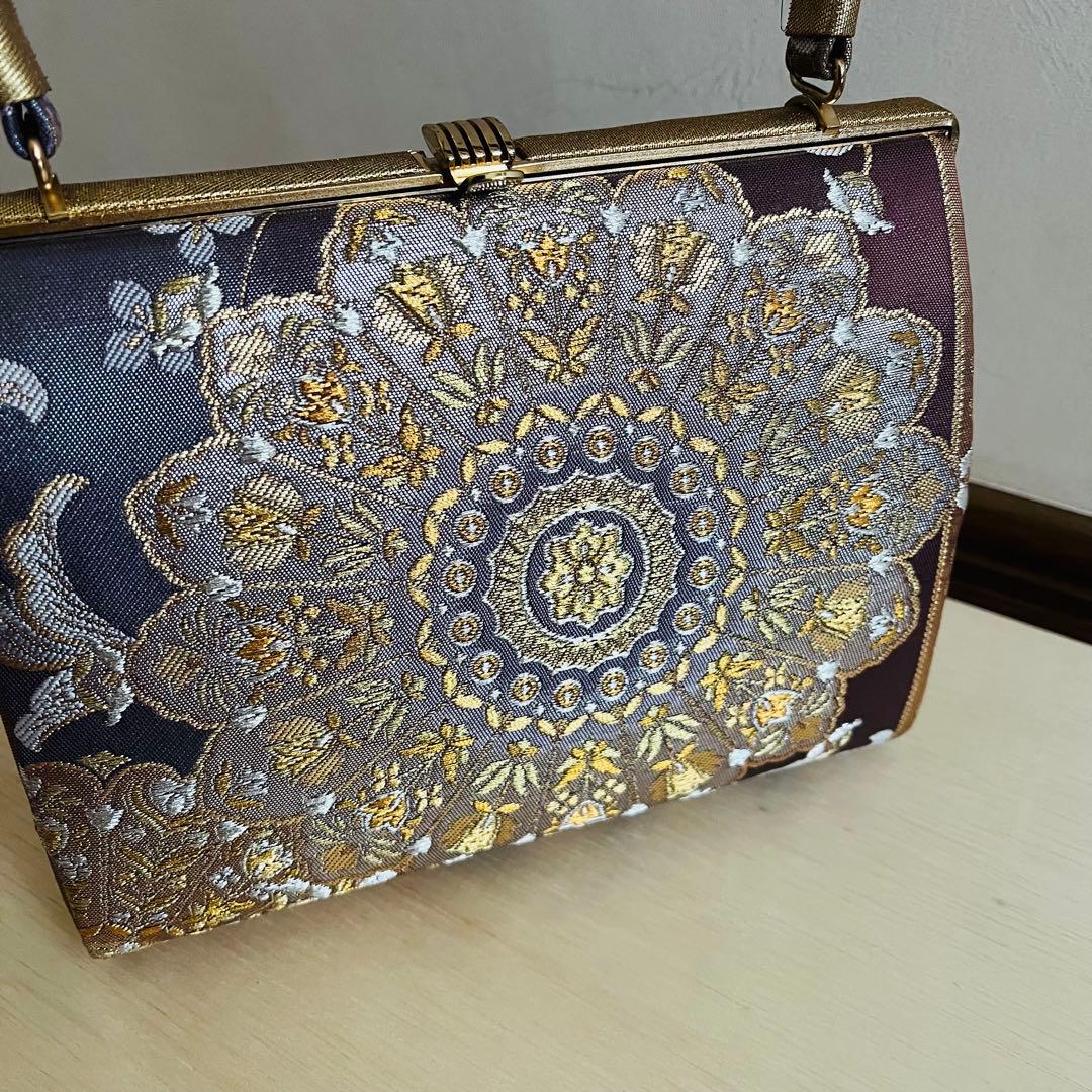 【Mサイズ】振袖用バッグ　草履セット　成人式　 振袖　袴姿　卒業式