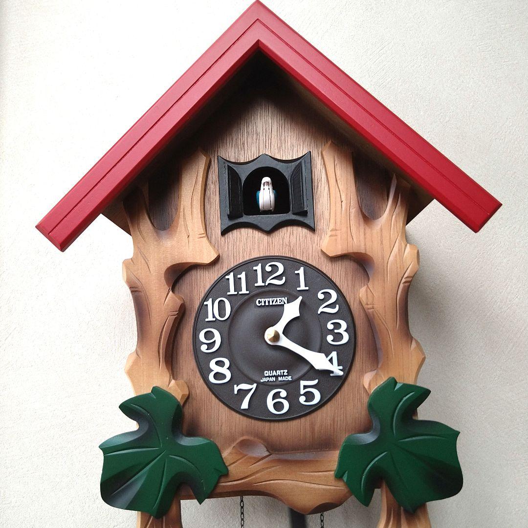 シチズン　CITIZEN　鳩時計　壁掛け時計　リズム時計　新品未使用　保管品箱無