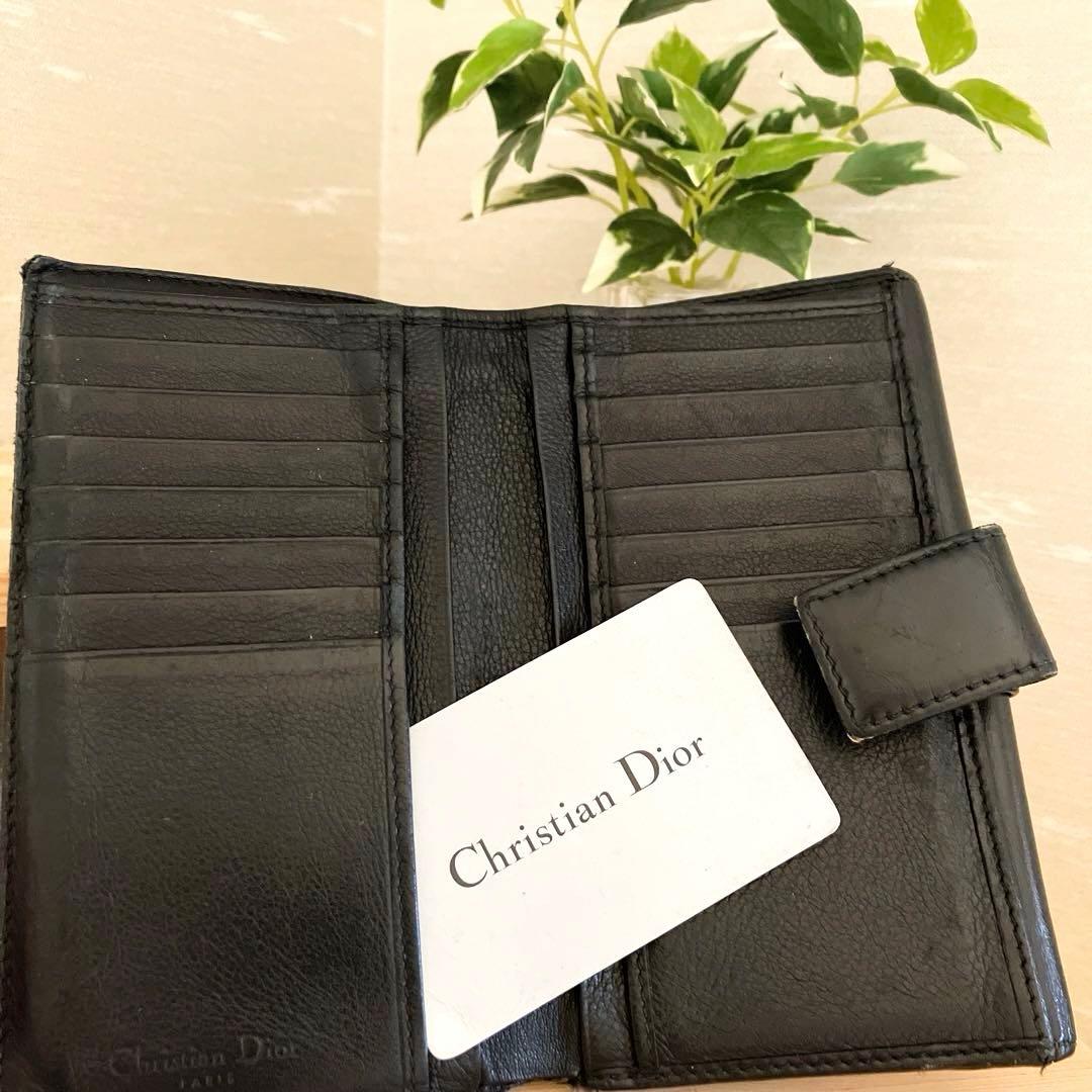 ＭＪ【Dior】財布 長財布　黒　クリスチャン・ディオール