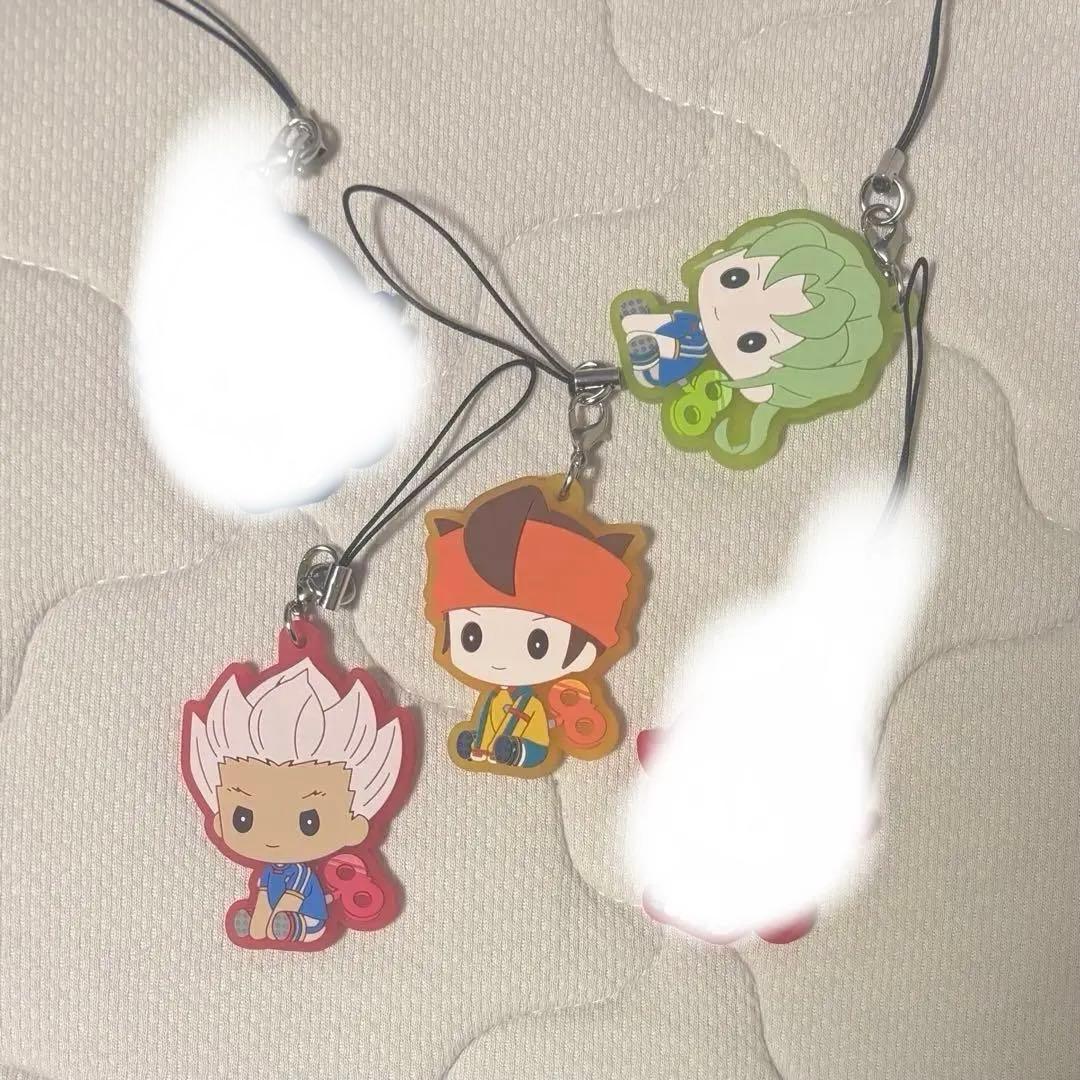 イナズマイレブン ガチャガチャ ラバーストラップ 豪炎寺修也 緑川