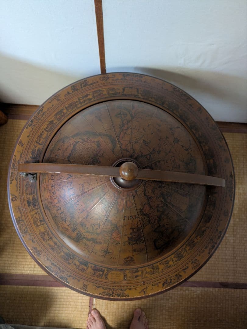 イタリア製地球儀 ワインラック キャスター付＊難有り - メルカリ