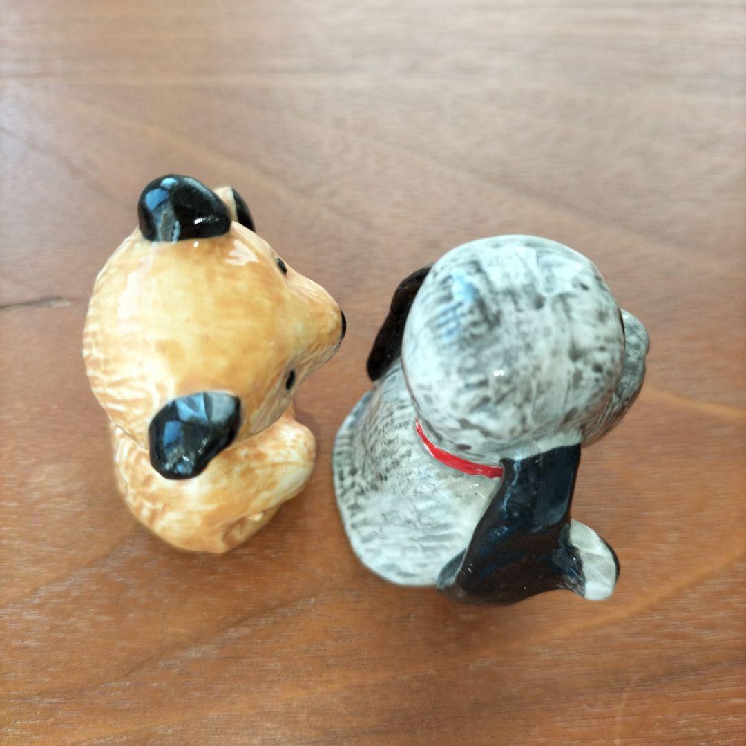 イギリス ビンテージ SOOTY ＆ SWEEP 陶器フィギュア