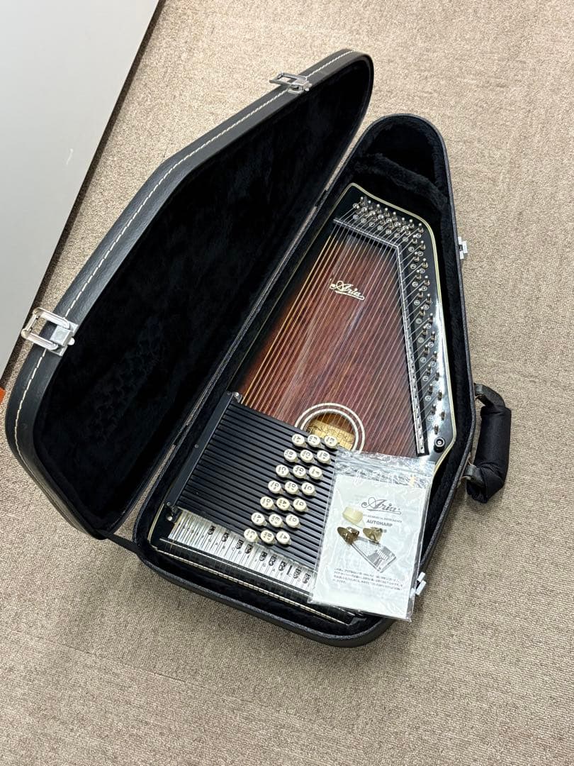 極美品】ARIA Aria AH-21 コードハープ本体 純正品 ハードケース