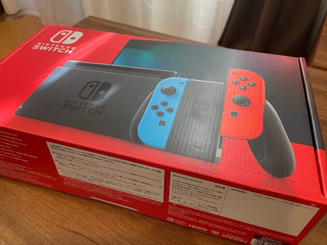 Nintendo Switch本体・箱あり