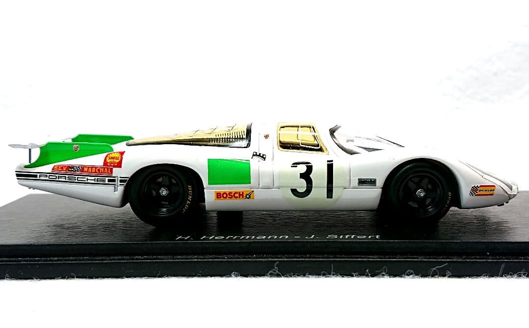 スパーク 1/43 ポルシェ 908 #31 P.P LM1968