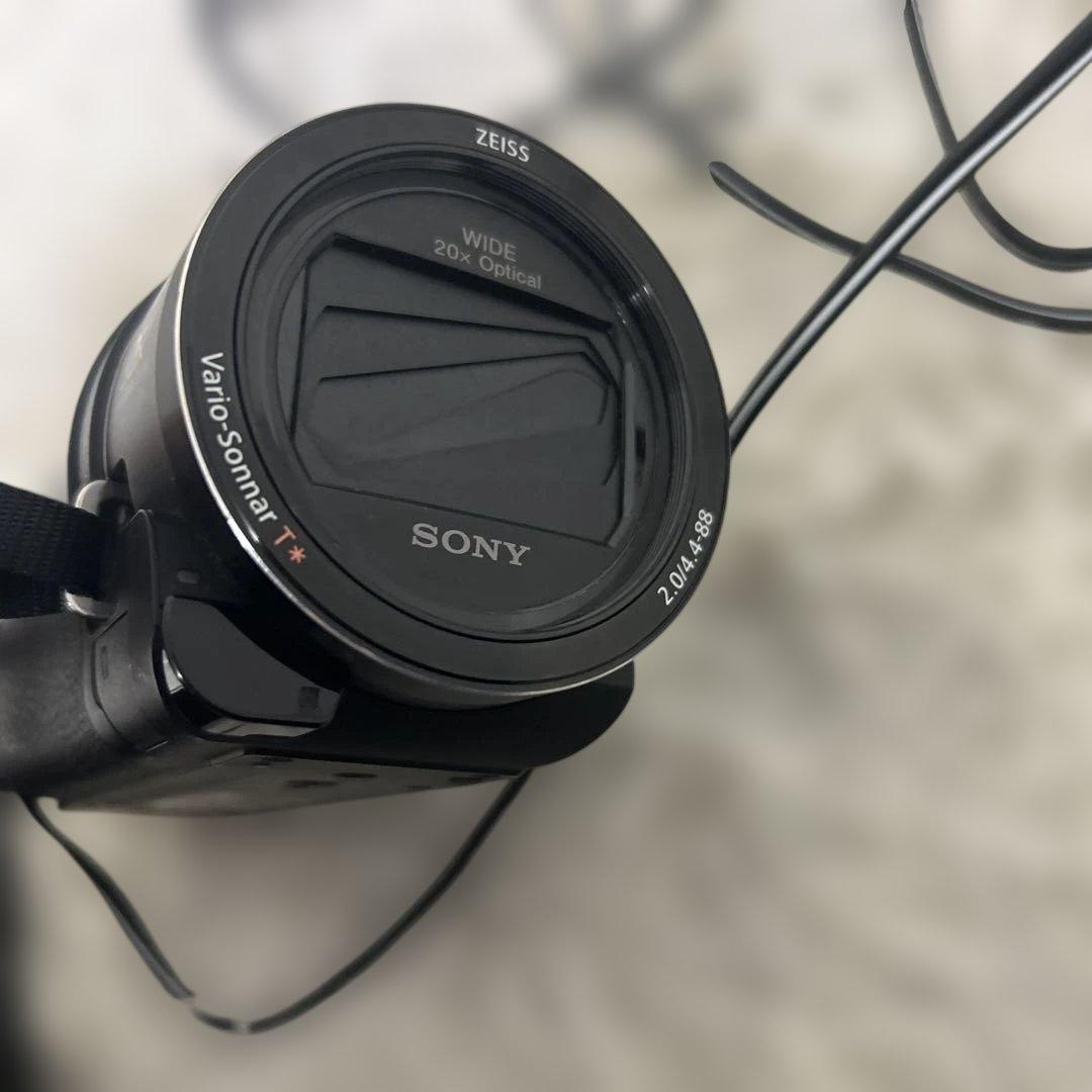 【動作確認済み】ソニー SONY ビデオカメラ FDR-AX40 4K 黒