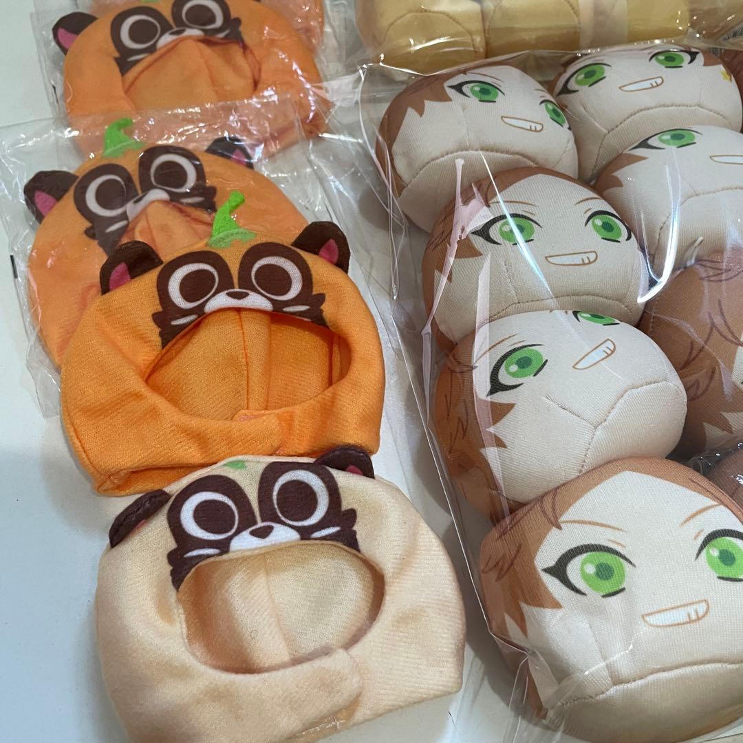 H1.浦島坂田船 うらたぬき おまんじゅう ビーズ マスコット カバー 済