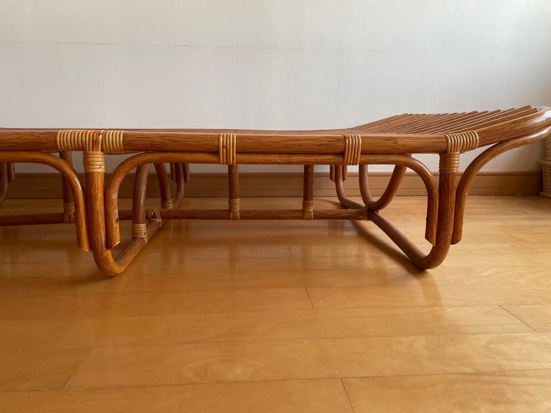 ザ、湘南サーファー❗️専用 《籐 ラタン シングルベッド》お引取り割引あり。