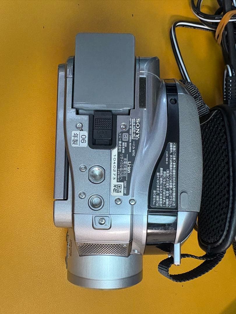SONY ハンディカム HDR-HC3 ビデオカメラ　充電器　作例あり