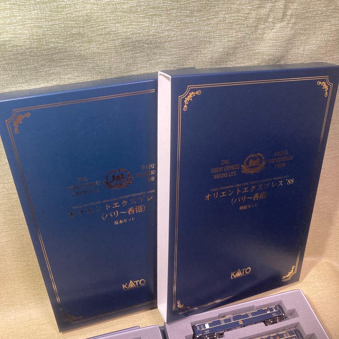 KATO10-1230/31オリエントエクスプレス'88(パリ〜香港)基本+増結