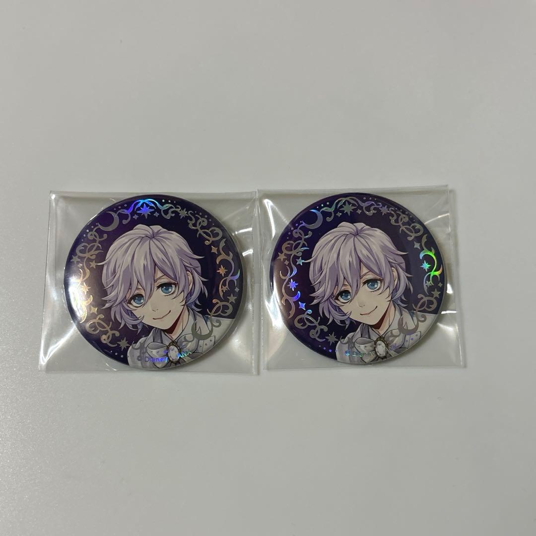 ツイステ エペル プラチナ缶バッジ