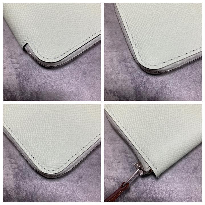 極美品＊エルメス アザップ ミニ シルクイン ケース W刻印／2024年製