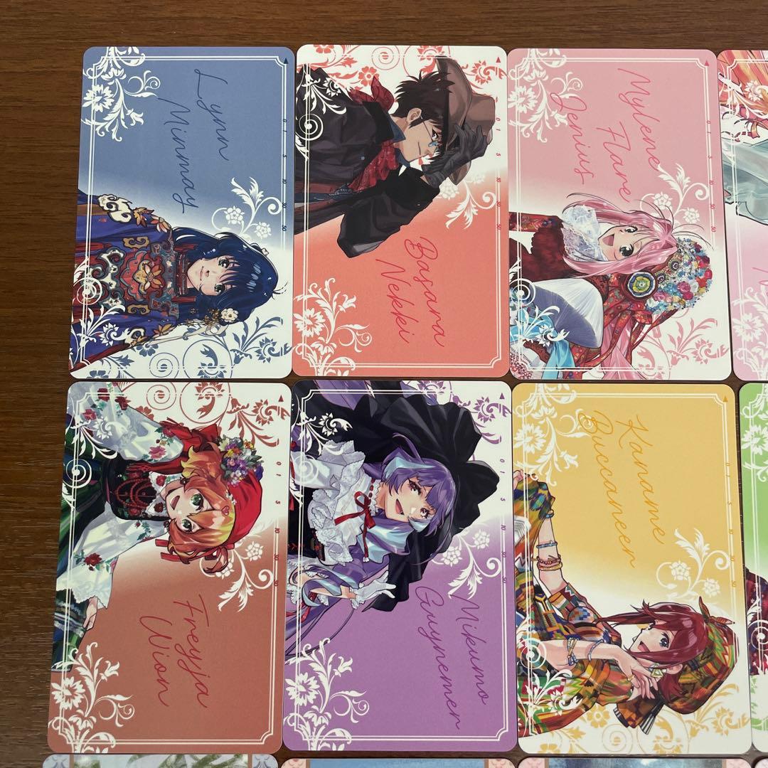 ➀マクロス万国博覧会 テレホンカード風シート 全20種コンプ - メルカリ