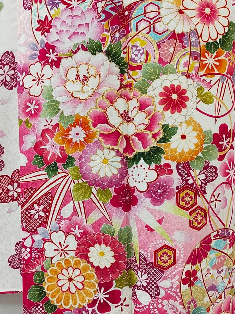 売約済み【まだ間に合う】正絹 プリンセススタイル 振袖3点セット