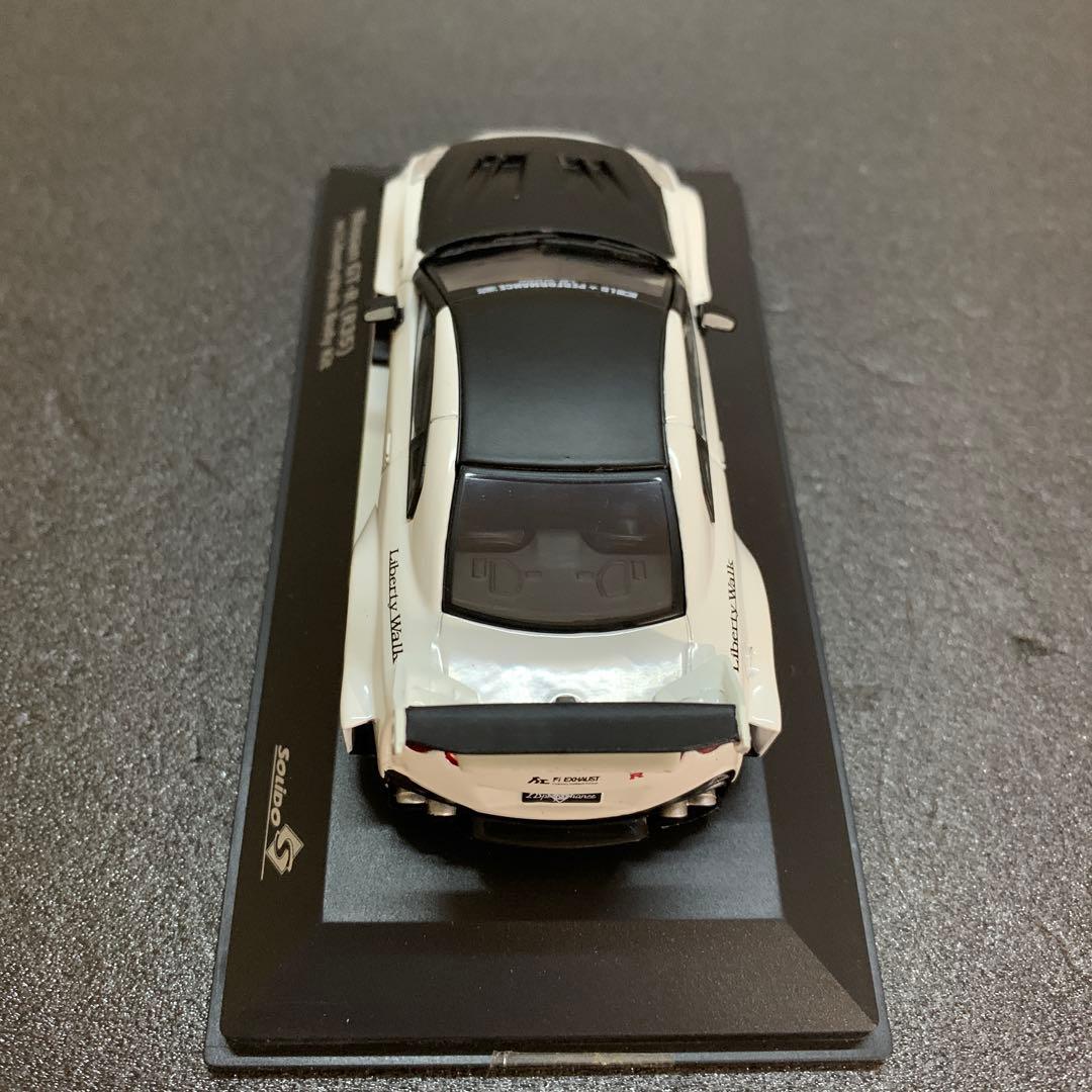 773 ソリド リバティウォーク R35 GTR 1/43ダイキャスト ミニカー