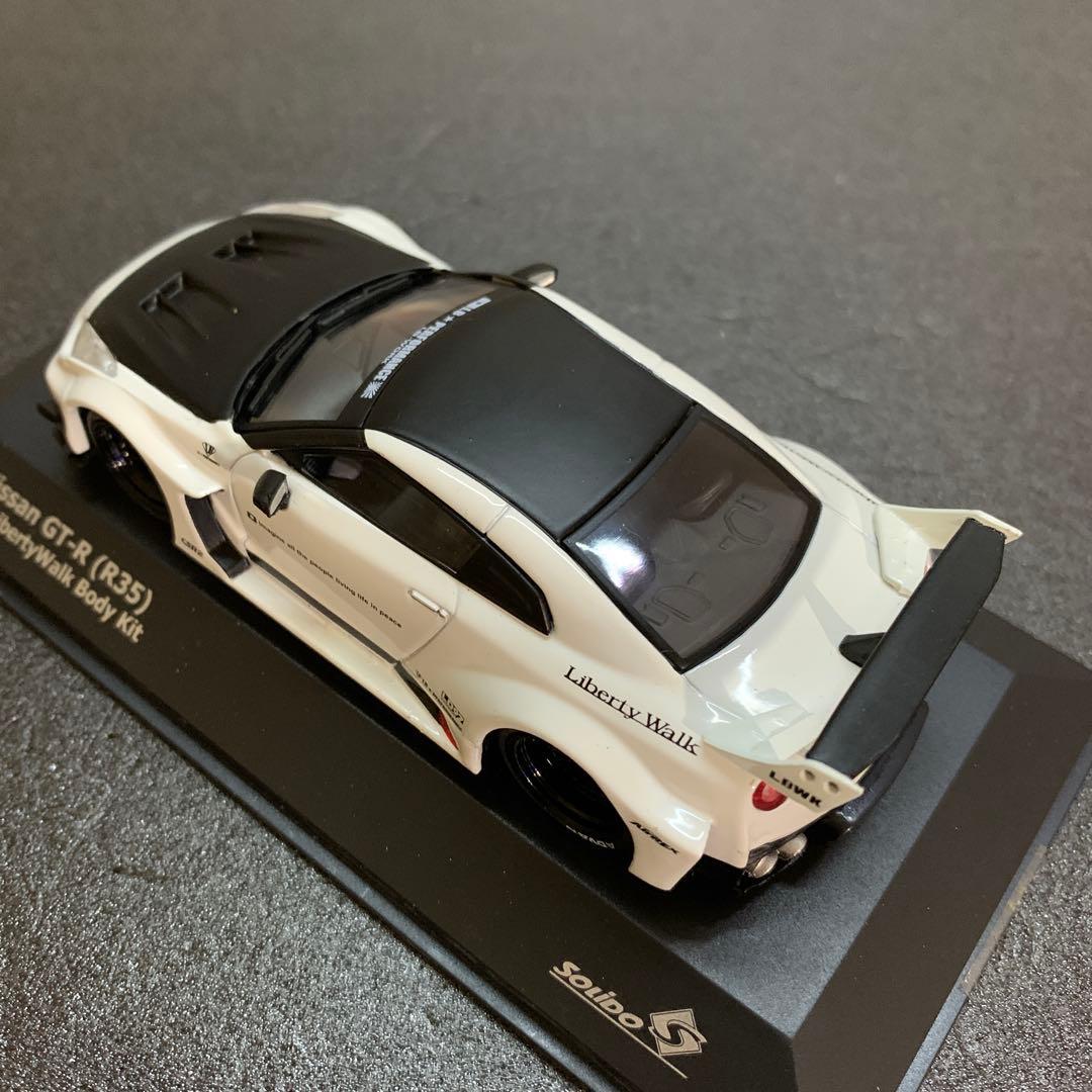 773 ソリド リバティウォーク R35 GTR 1/43ダイキャスト ミニカー