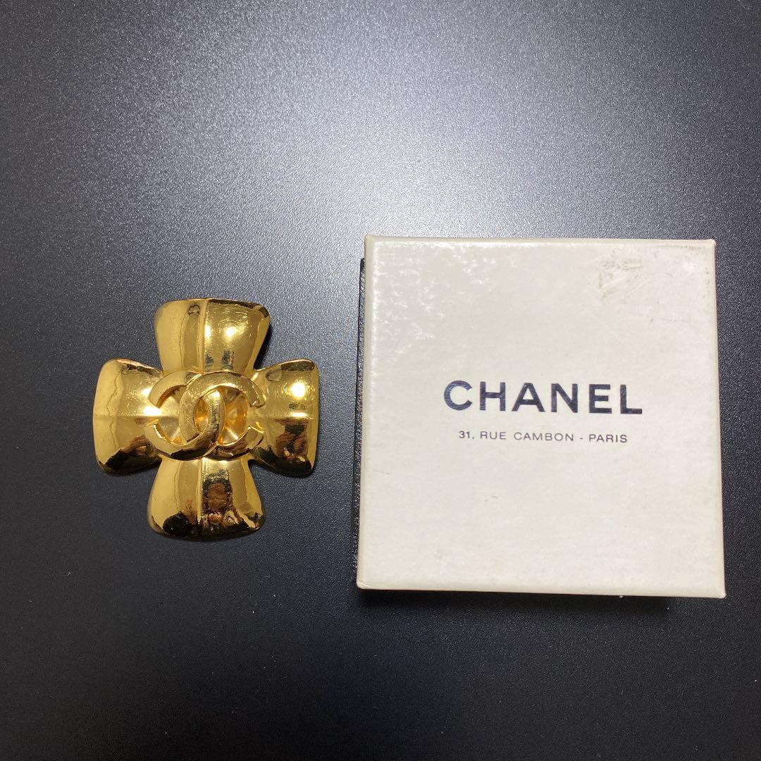 最終値下ヴィンテージCHANEL シャネルブローチ