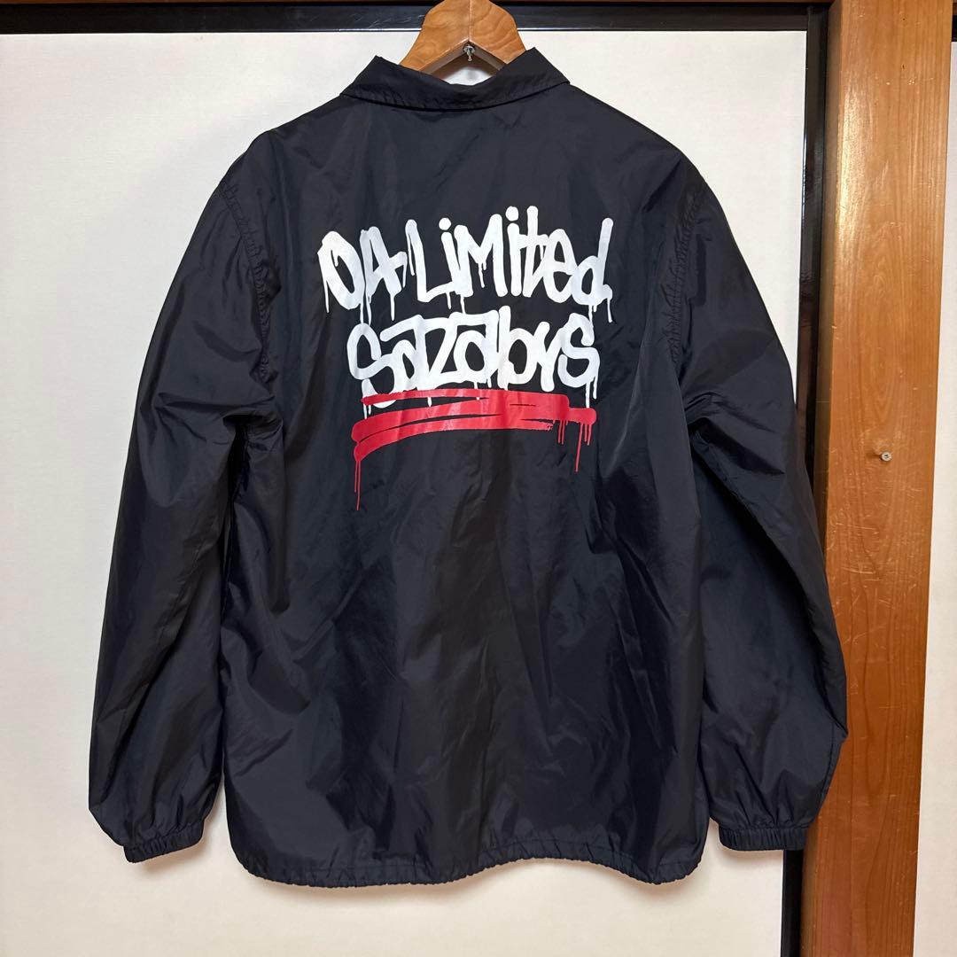 04 Limited Sazabys コーチジャケット 黒 Lサイズ - メルカリ