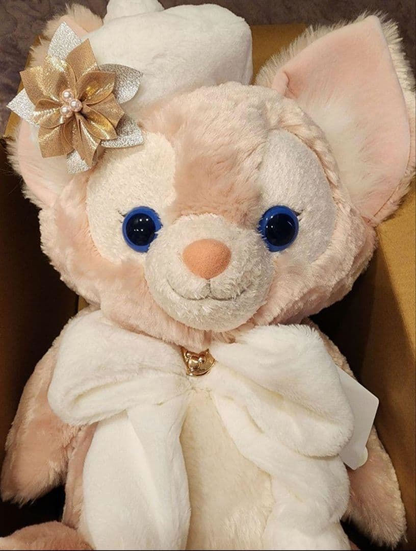 リーナベル　クリスマス　Mサイズ　ダンシングスノーフレークス リーナベル ぬいぐるみ Mサイズ クリスマス ダンシングスノーフレーク