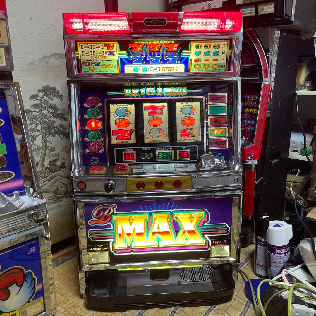 送料込み パチスロ 4号機 ビーマックス アルゼ B-MAX 実機 4号機 B