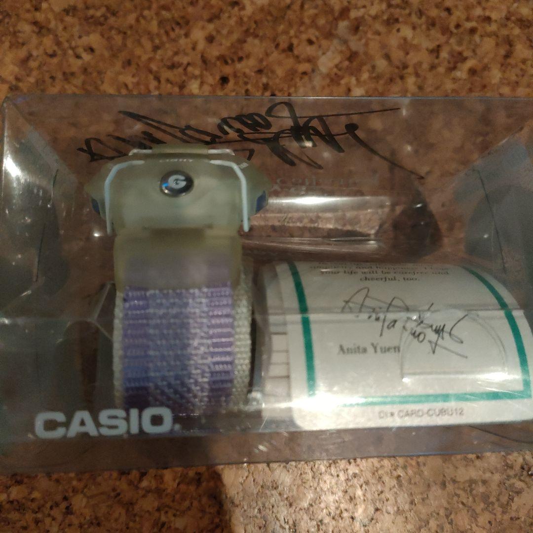 Baby-G アニタ・ユン モデル 直筆サイン入り