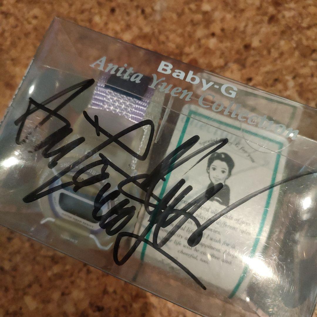 Baby-G アニタ・ユン モデル 直筆サイン入り