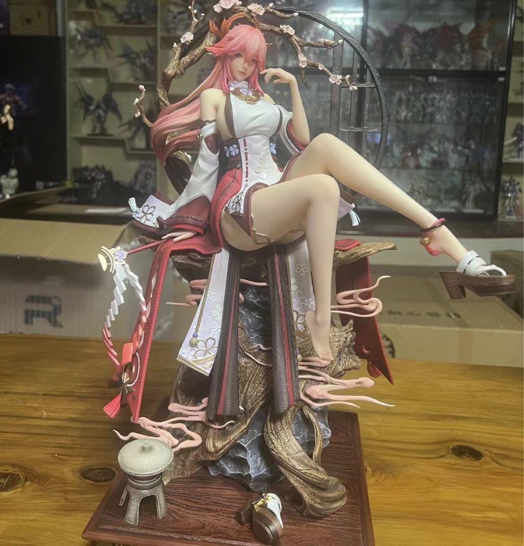 原神 八重神子 RO フィギュア ガレージキット ガレキ スタチュー