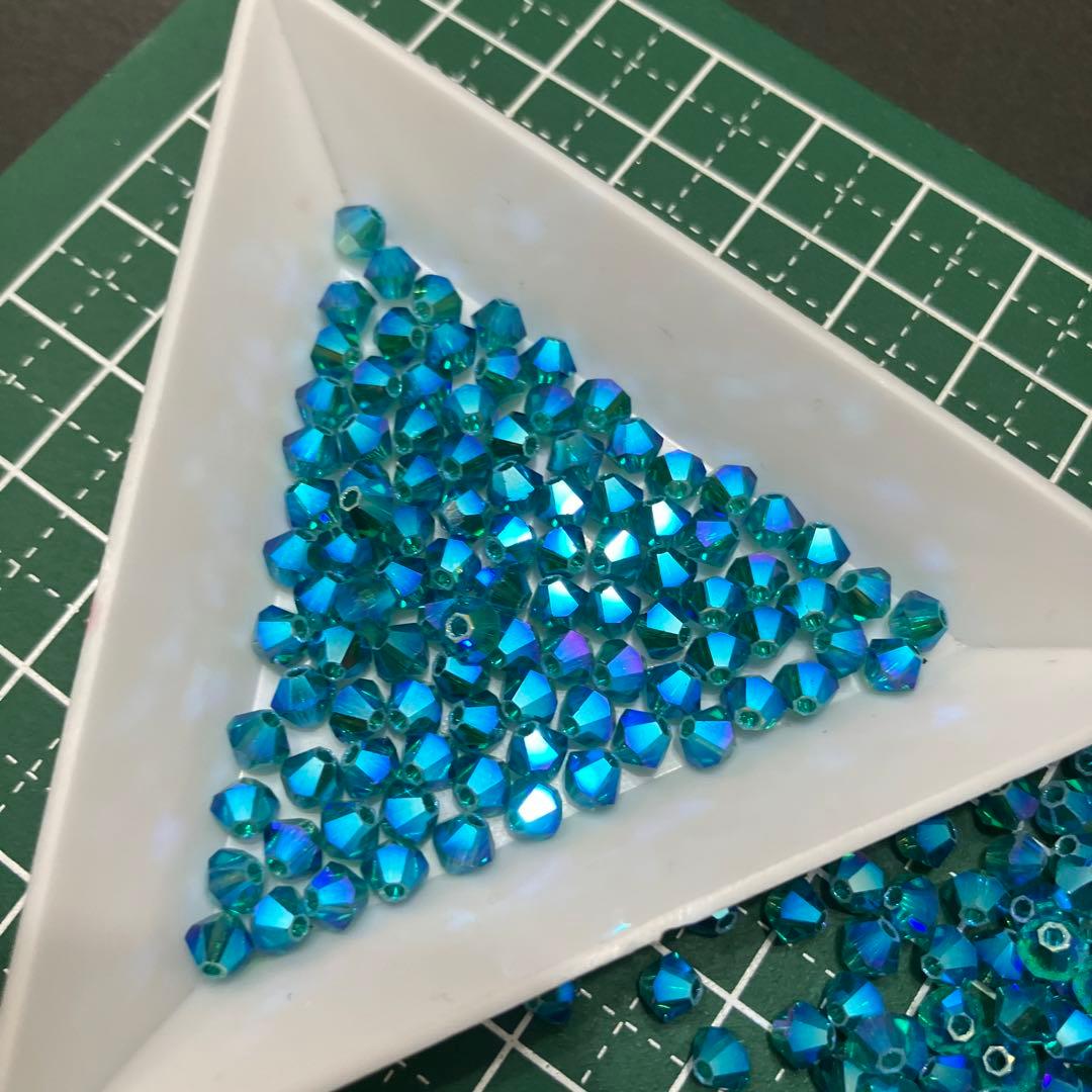 激レア‼️スワロフスキー #5301 4mm ブルージルコンABFC