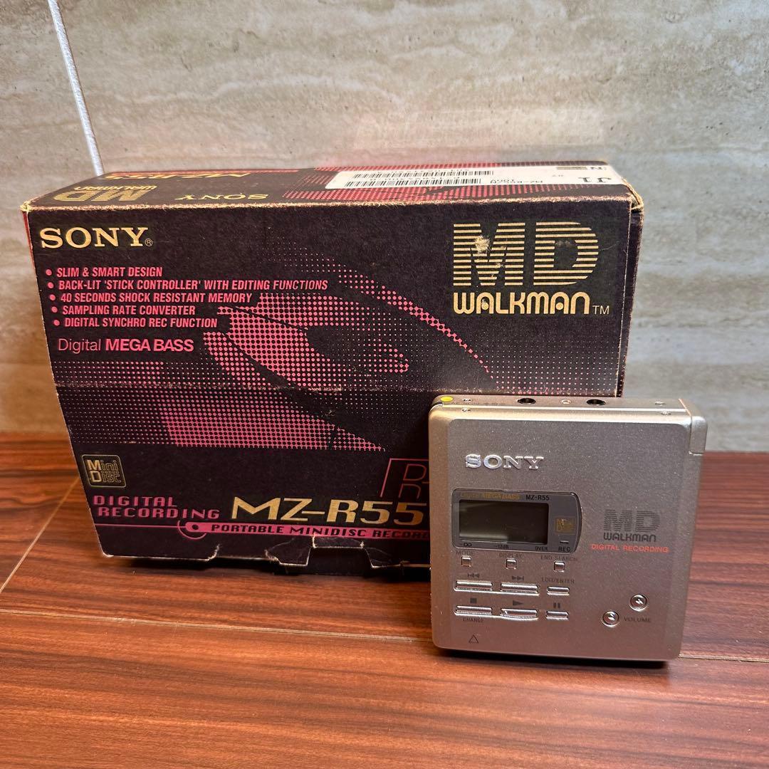 SONY MDウォークマン MZ-R55 MDプレーヤー 5527 - メルカリ