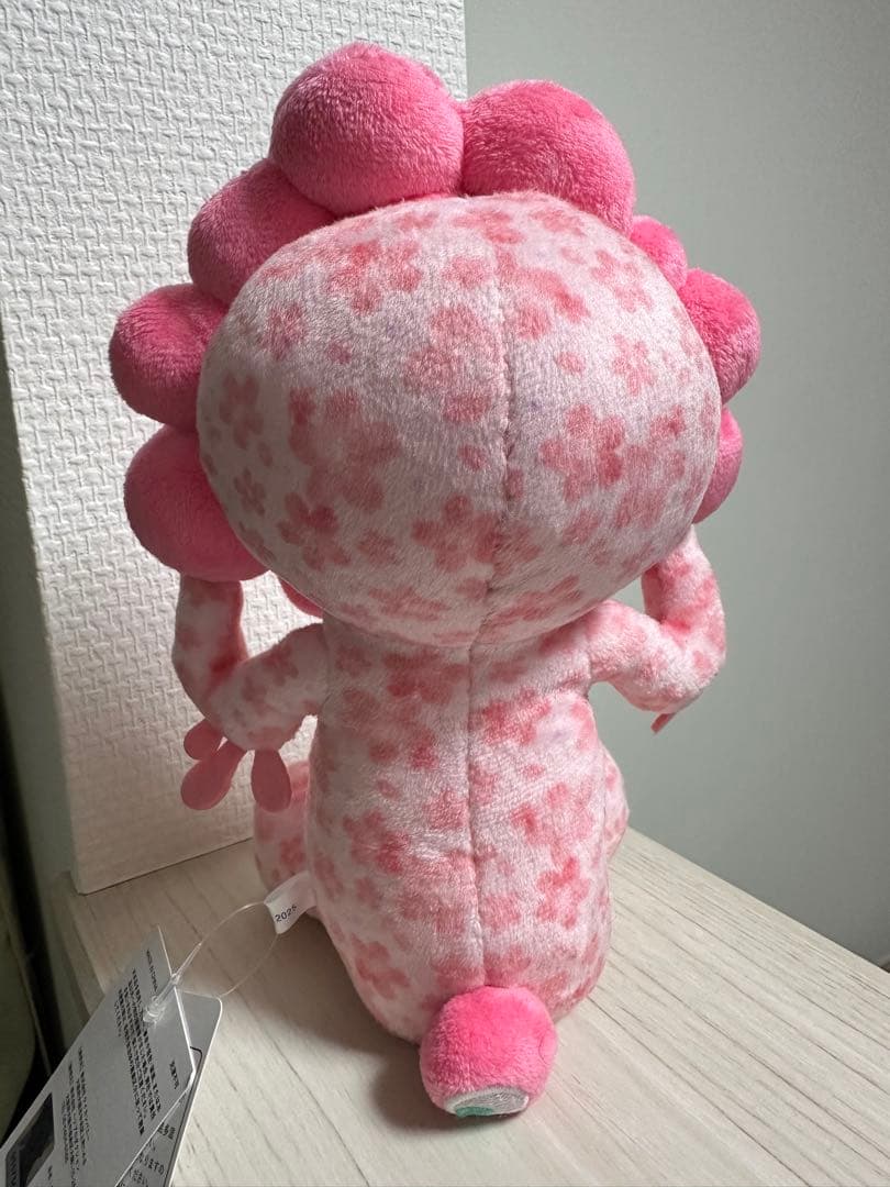 桜柄ミャクミャク ぬいぐるみ ピンク 大阪関西万博