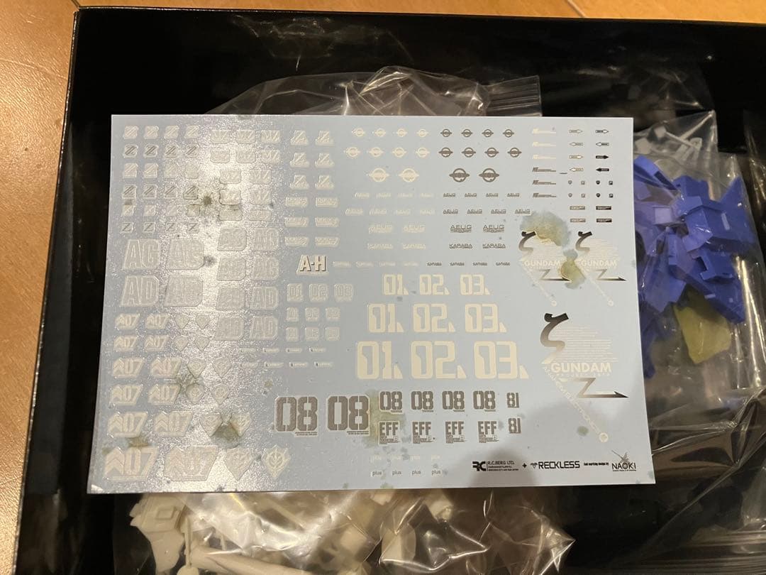 パーツチェック済 正規品 キャラホビ限定 スタジオレックレス zzガンダム