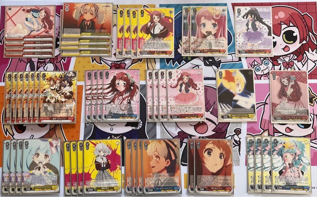 ヴァイスシュバルツデッキゾンビランドサガ扉炎