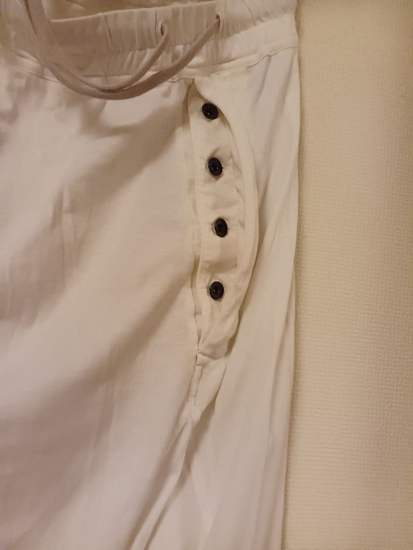 Rick Owens DRKSHDW プリズナー パンツ白サルエル リック