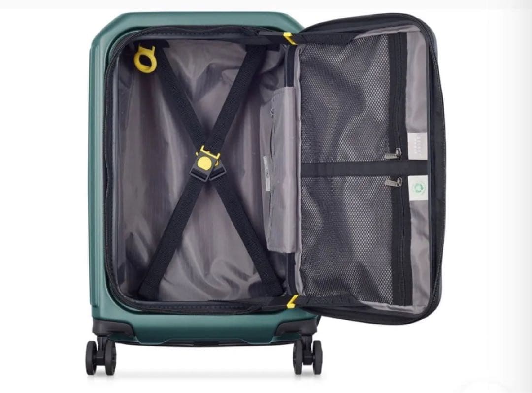 デルセー新品フロントオープン スーツケース機内持ち込み38L➕4L 拡張