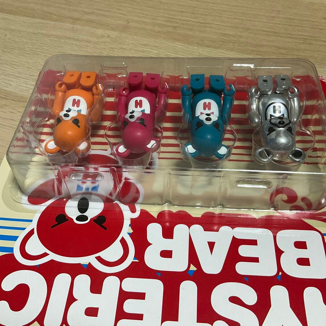 s ヒステリックグラマー　非売品　ベアブリック セット4体