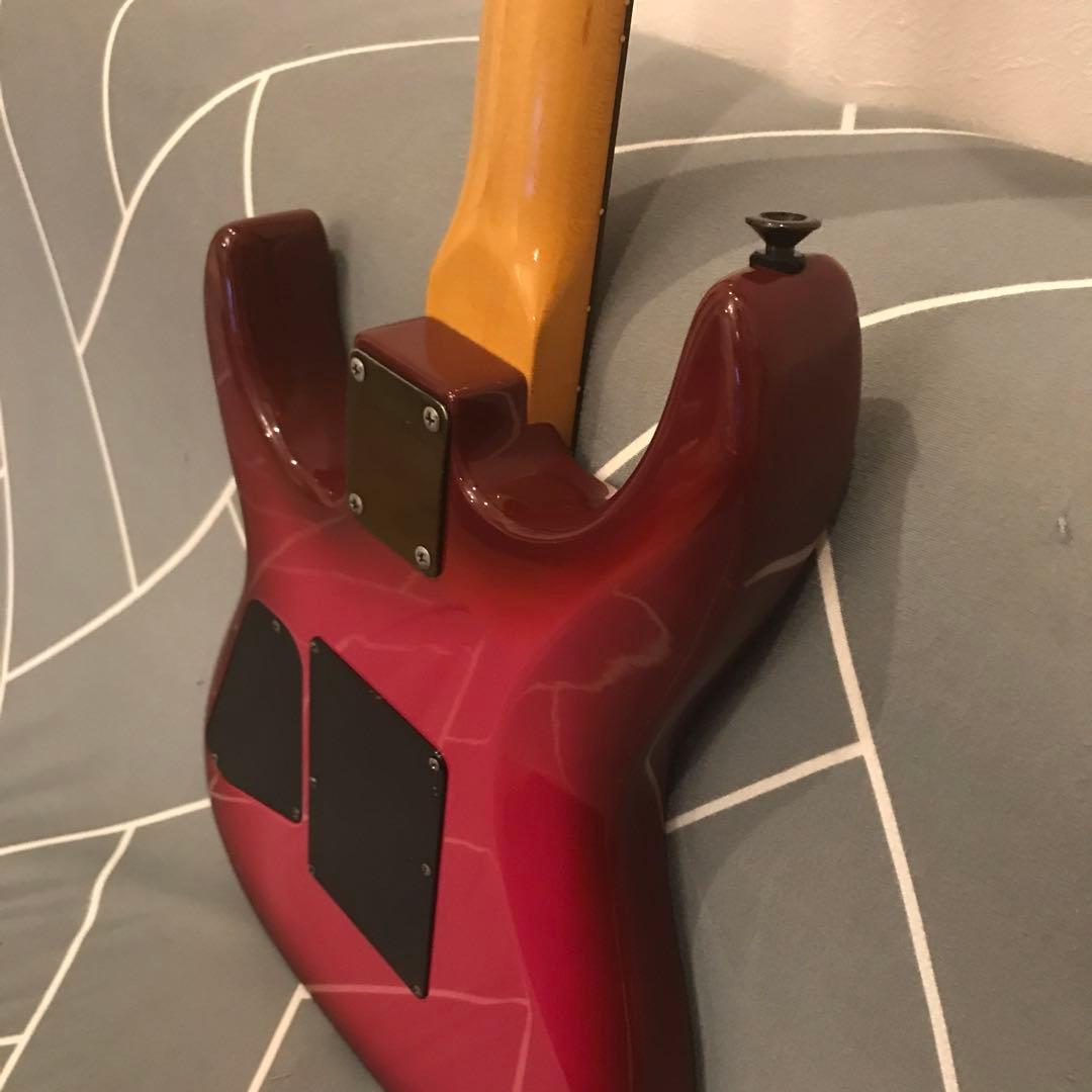 フェルナンデス FR 55 エレキギター pink red