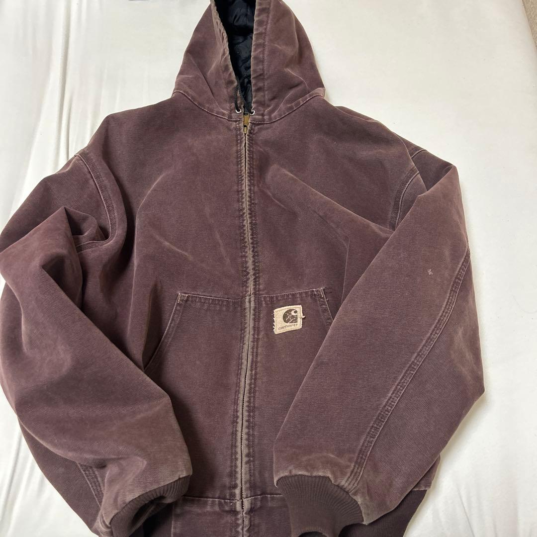 Carhartt アクティブジャケット90s USA製 ブラウン(XL) - メルカリ