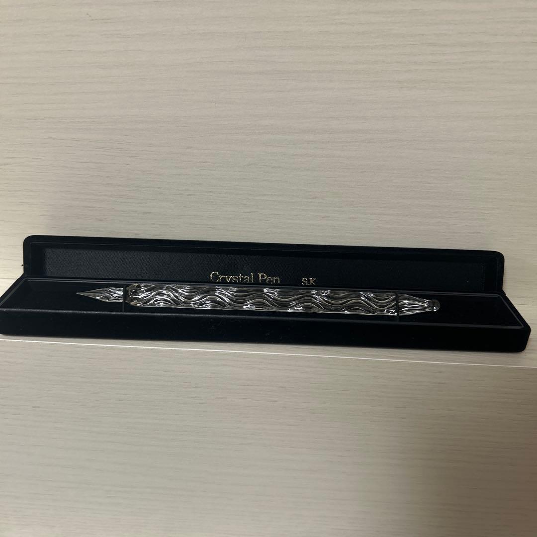 【クリスタルペン】 菅清風　ガラス工房焱 クリスタルペン】 菅清風ガラス工房焱
