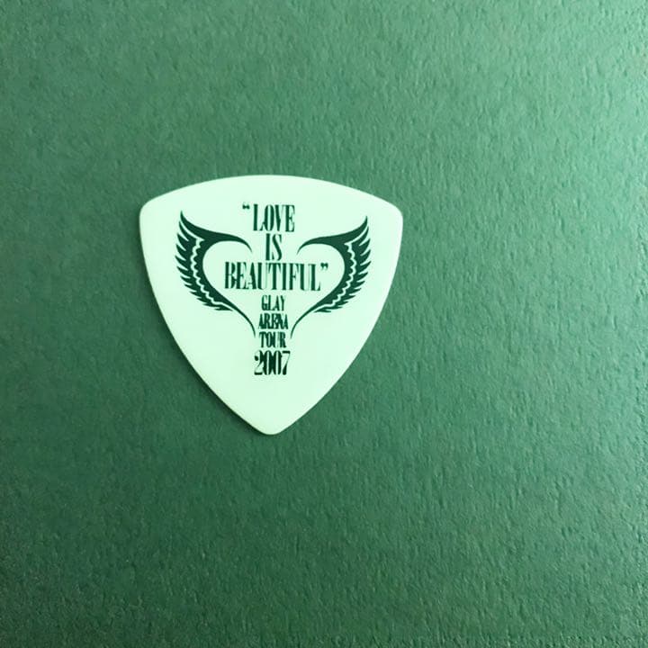 GLAY TERU ピック ☆本人使用済み 本人使用モデル】GLAY TERU ピック