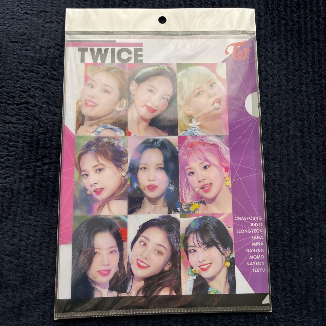 未開封品】TWICE クリアファイル - メルカリ