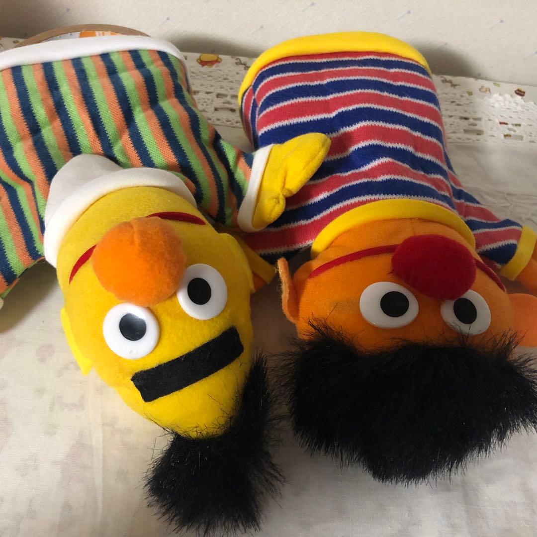 セサミストリート✴︎パペットぬいぐるみ 5体セット