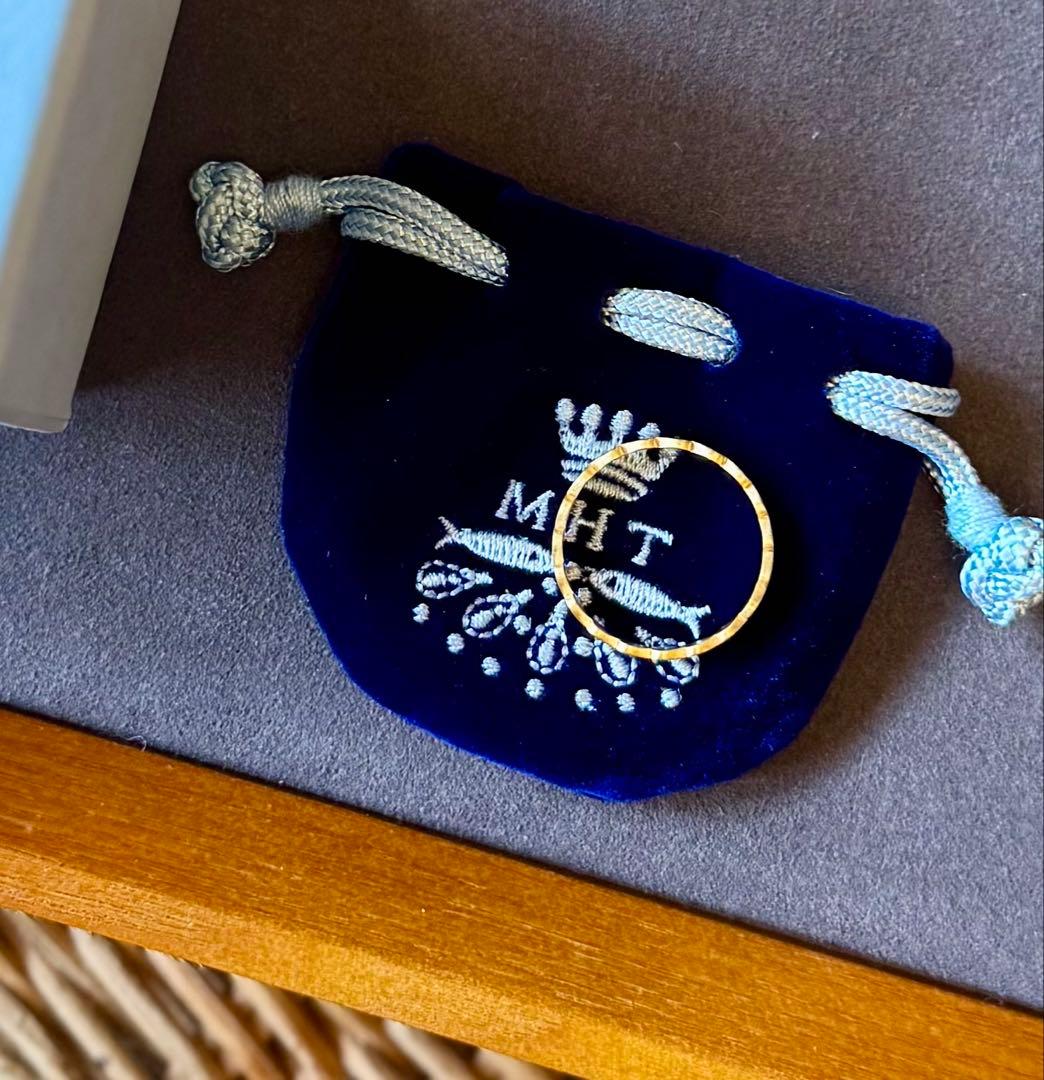 現行品◆マリーエレーヌドゥタイヤック◆K20*ラブバンドリング*14号*ハート