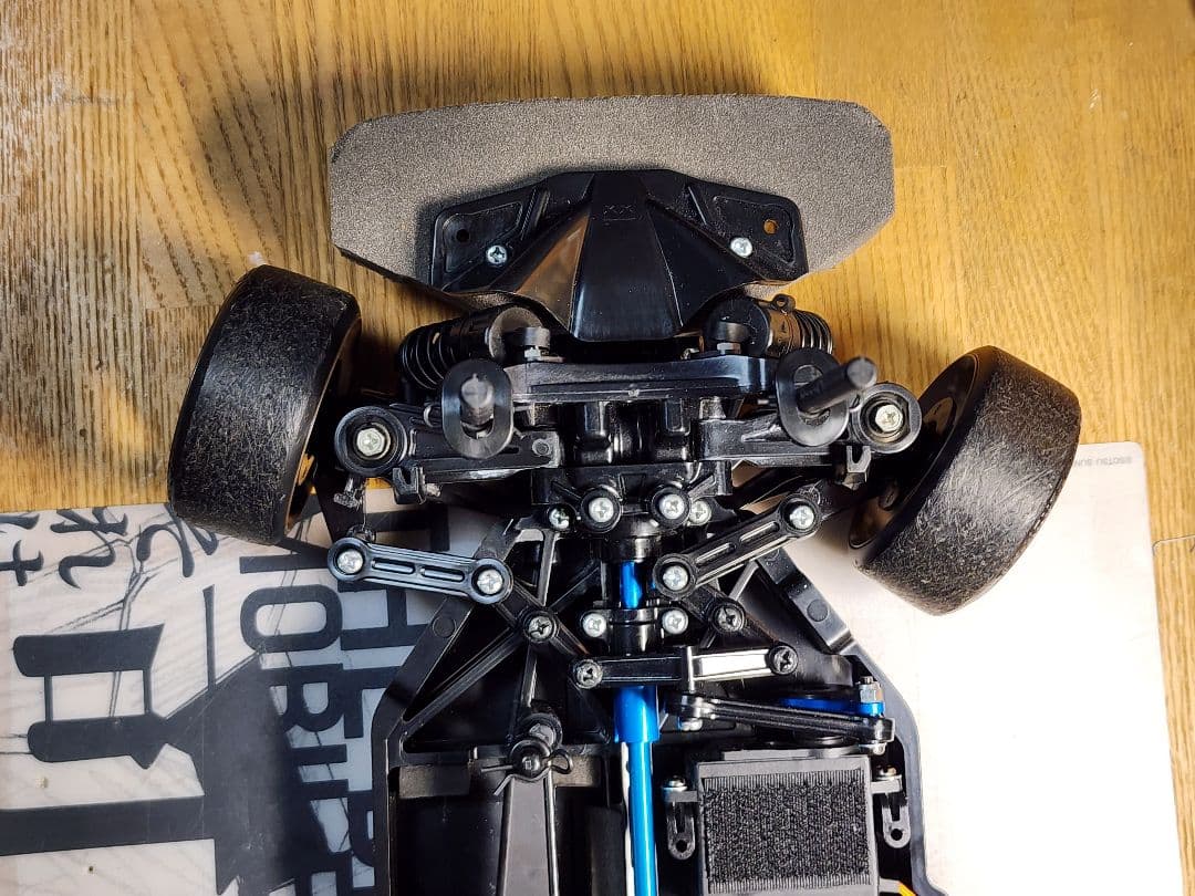 タミヤ 1/10 TT-02シャーシ フルベア 純正オプション 予備パーツ有り