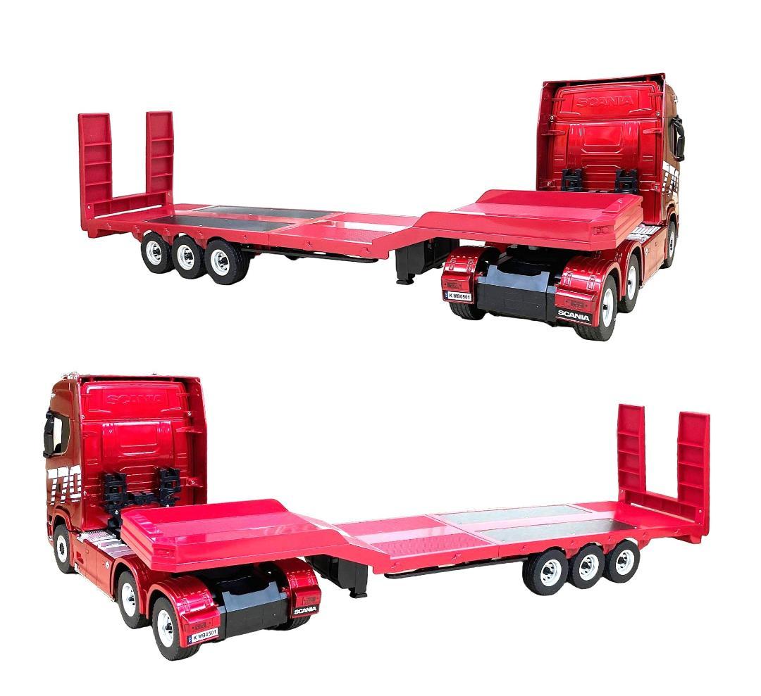 国内在庫品 Huina 1501・1502 スカニア 770S トレーラーセット