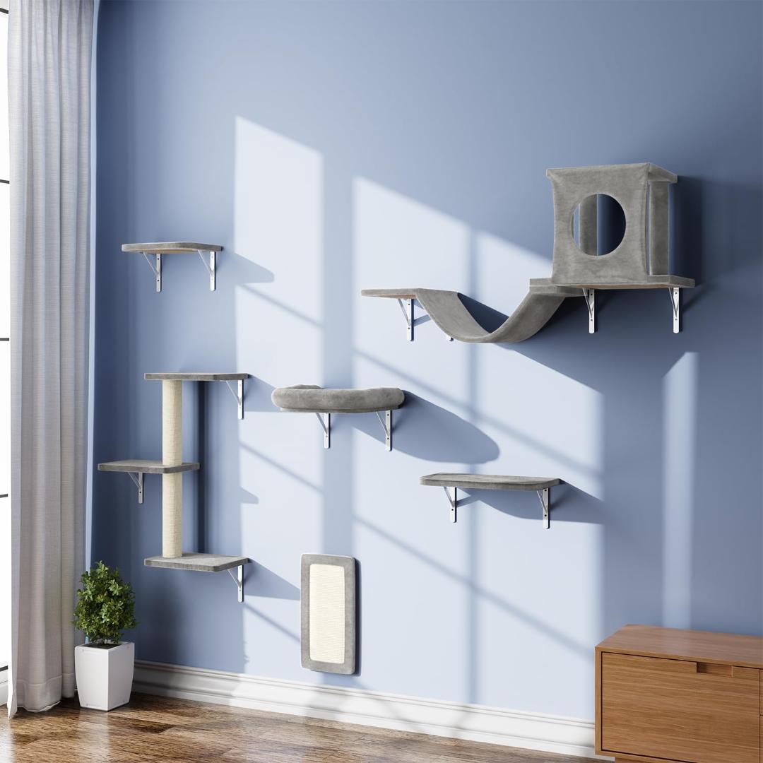 【M2814-102-70】キャットウォーク　６点セット　猫用　キャットステップ M2814-102-70】キャットウォーク 6点セット 猫用 キャットステップ