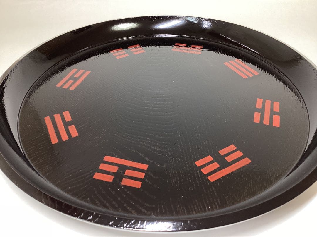 茶道具 古物品 八卦盆 柿合 箱なし