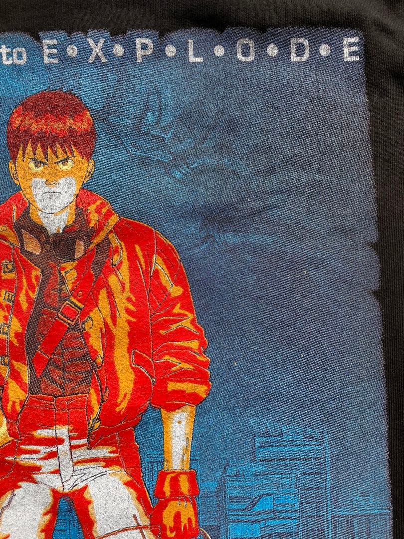 80s AKIRA 金田 Tシャツ M FashionVictim ドライロット