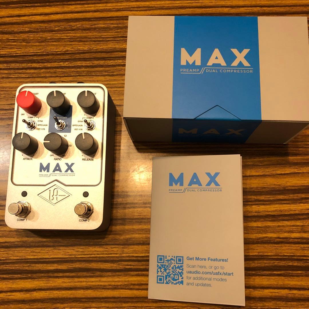 UAFX Max Preamp & DualCompressor コンプレッサー