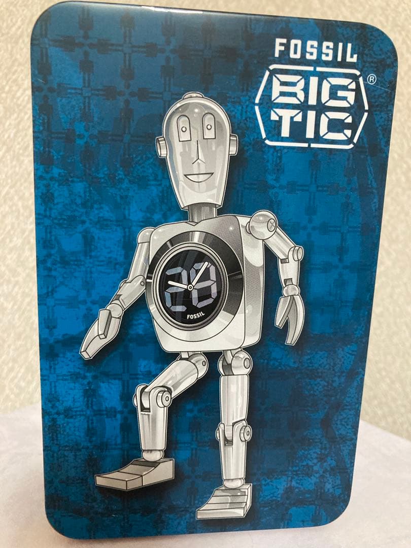 FOSSIL BIG TIC ロボット型時計 極上品 レア 】fossil bigtic ビッグチック ピトグラム ロボット